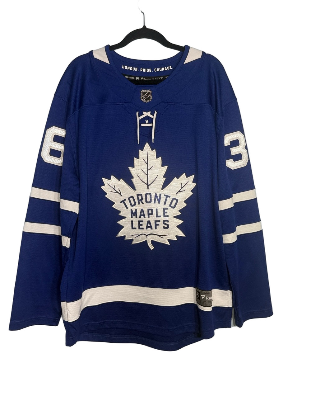 Toronto Maple Leafs Blue Hockey Jersey Official NHL Team Gear Size L 36 Campbell